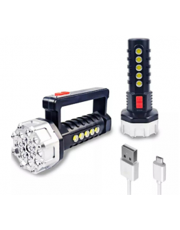 Polizei P-17 17+5 COB LEDLİ IŞILDAK FENER