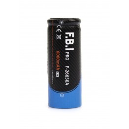 F.B.I 26650 3.7V 6000mAh Şarj Edilebilir Li-ion Pil