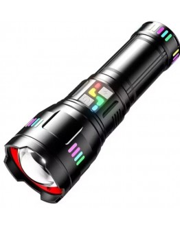 F.B.I Pro F-3002 Alüminyum TG LED Gece Şeritli Type-C Şarjlı El Feneri