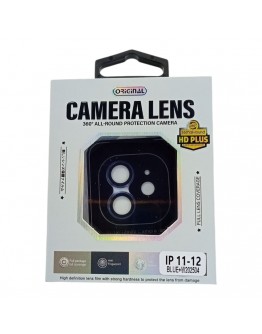 iPhone 11 / 12 / 12 Mini Uyumlu Safir Kamera Koruyucu Lens Mavi Renk