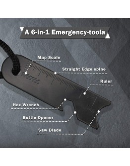 F.B.I Survive Magnezyum Çubuğu Ateş Başlatıcı Çakmak Taşı
